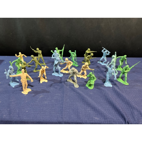 Large Collection Of 1970's Toy Solider's  