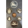 Image 1 : 1986 Canadian Specimen Set With 50% Silver Dollar 23.33 Grams