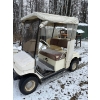 Image 3 : Yamaha gas powered golf cart with Rain Cover tosave you from the elements in nice working condition 