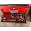 Image 9 : Craftsman Multi Drawer Toolbox With Tools Included 50" High x 27" Wide x 18" Depth. Bottom 2 drawers