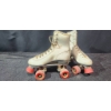 Image 1 : Let the Good Times Roll! - Vintage SZ 5 White Roller Skates