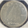 Image 2 : 1942 BU MS63 Canadian Dime 80% Silver