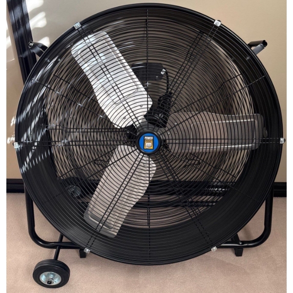 Power Fist 30" Tilting Drum Fan 