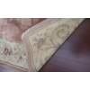 Image 3 : Beige & Antique Rose Floral Area Rug 66 w 90 l & Sage Green Area Rug  59 w 95 l