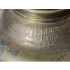 Image 4 : "The Miller Lamp" Brass Oil Lamp and Ornate Pedestal Oil Lamp with Claw Feet