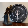 Brass Athlete Set In Granite Base 15L w/ Wall Clock