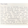 Image 4 : 2015 $3 50th Anniversary of the Canadian Flag Fine Silver Coin 7.96 Grams