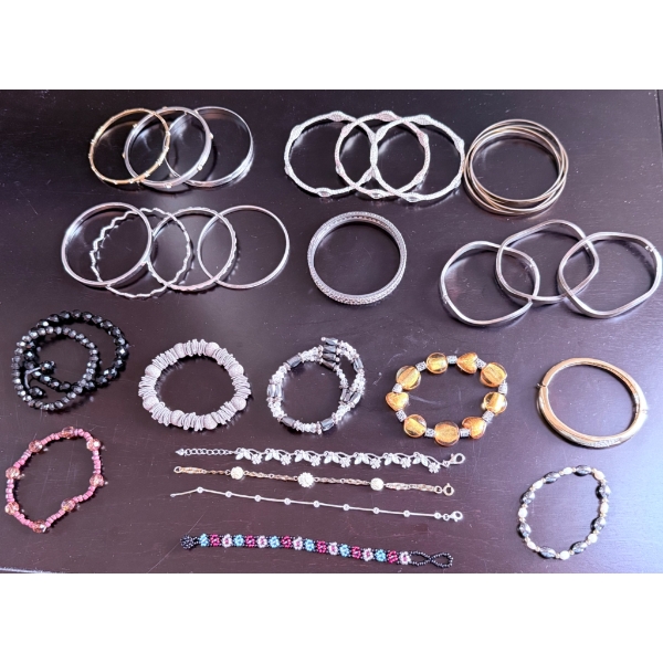 Costume Jewelry: Bangles, Bracelets, and Charm Designs