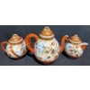 Image 2 : Asian Antique Tea Pot W/ Cups & Saucers (Some Chips-See Picture)