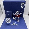 Image 1 : Swarovski Crystal - Winnie the Pooh with Jar of Honey Nameplate 11.2cm H