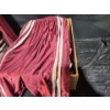 Image 3 : Burgendy Red "RedWings" Track Suits with Signed 2001 Men's Basketball Tee , SZ L