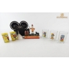 Image 1 : TUPPERWARE STUDIOS Three Clear Glasses Of A McDonald's Disney Trick Dog' Mechanical Coin Bank & More