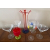 Image 1 : Glassware Including Vases, Wine, and Martini Glasses