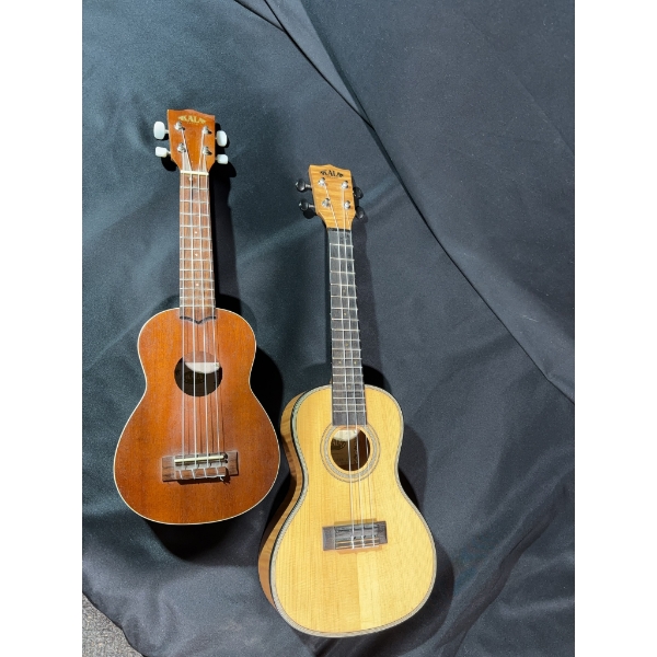 2 Kala Brand Ukuleles