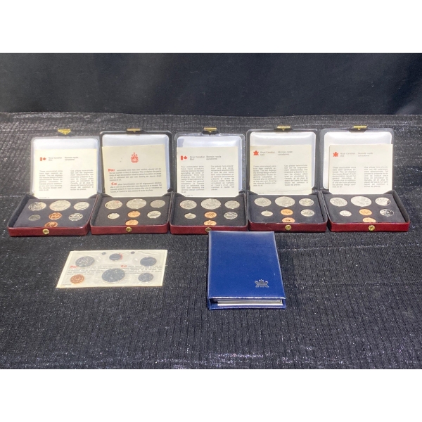 Collection of Canadian Coinage Sets