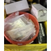Image 3 : Several Bins w/ Tools, Clamps and Other Garage Items
