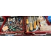 Image 14 : Gray Rolling Tool Chest With Extensive Mechanic and Machinist Hand Tools
