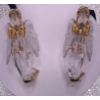 Image 1 : Swarovski Crystal 2 Gold and Crystal Angels