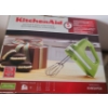 Image 2 : Kitchenaid Hand Mixer Model KHM5APGA, Think Kitchen Torch Set, Pizza Wheel, Silicone Brush (All New)