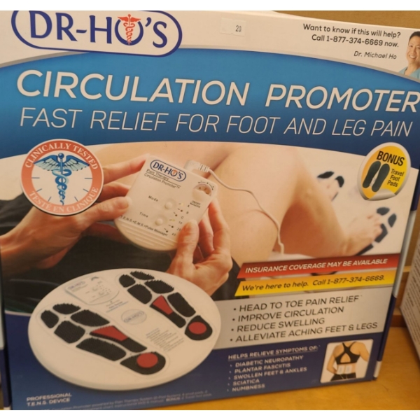 Dr.Ho's Circulation Promoter for Foot and Leg Pain Relief (New in Box)