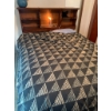 Image 2 : Full-Size Bed Set With Wooden Headboard and Mattress