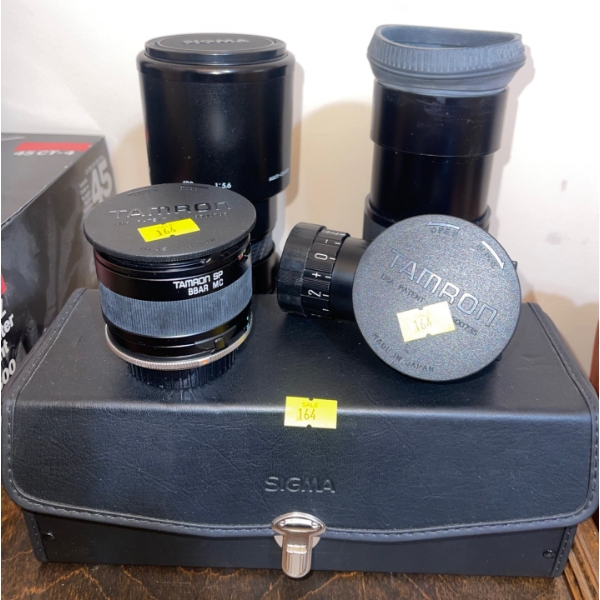 TAMRON & SIGMA Camera Lenses - BBAR MC & AF Tele