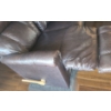 Image 3 : Dark Brown 2 Sear Dual Reclining Leather Sofa 50 W, 30 D, 41 T