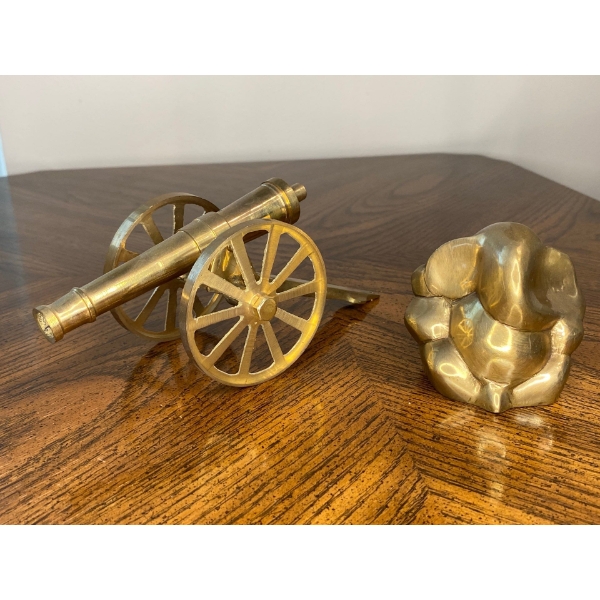 Brass Desk Canon 7L & Elephant 