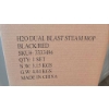 Image 2 : H2O Dual Blast Steam Mop - Black/Red - New in Box
