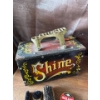 Image 2 : Antique Carnival Shoe Shine Kit w/ Mining Flash Light 9L