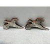 Image 2 : Chalk Birds, Bronze Coloured Flying Birds