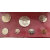Image 2 : 1973 Liberia 7-Coin Proof Set-$5 Silver Coin 0.986 Ounces