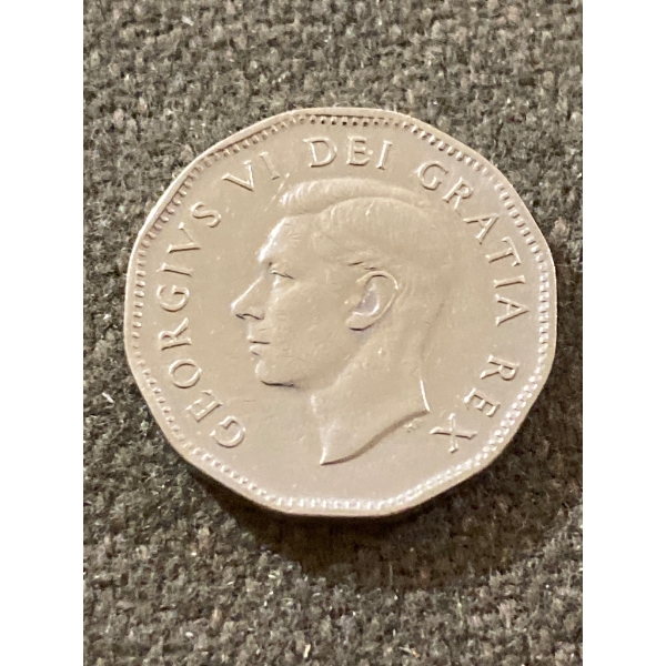 Canadian 5-Cent Coins, Assorted Dates and Designs
