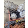 Image 4 : Bins w/ Work Lights and Some Extension Cords 