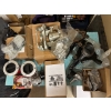 Image 1 : several auto and motorcycle parts brakes Highway foot pegs for a motorcycle and a number of other va