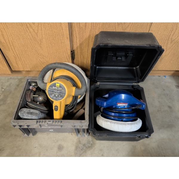 Buffing Bundle - NEW Simonez Auto Buffer w/ WEN Mo.7010 & Assorted Grinding Accessories 