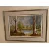 Image 1 : Ken Reed ( Blind Artist) Oil On Board Landscape Art 25x20