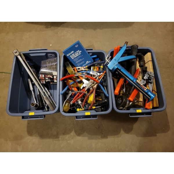 Garage Randoms - Pliers - Wire Strippers - Ratchiting Wrenchs & More