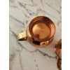 Image 5 : Pair of Birks Copper Beer Mugs 3.5" Top, 4.5 T