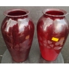 Image 1 : Vintage Royal Ruby Anchor Hocking Vase x2 