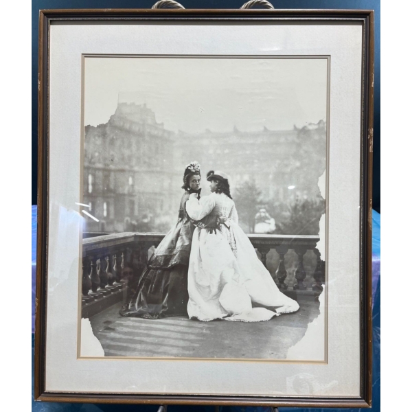 Lady Clementina Harwarden- Isabella Grace and Florence Elizabeth Maude at Princes Gardens 19Wx24H