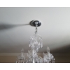 Image 5 : Waterford Crystal 5 Arm Chandelier (Purchased Mid 70's From Dublin, Ireland)