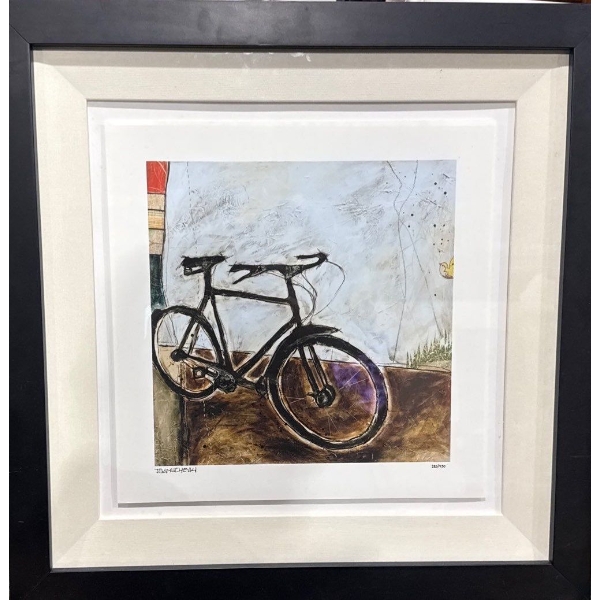 Bicycle Print #283/950 w/ COA   By: JGANUCHEAH - 23X23 