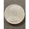 Image 2 : 1967 Canada Centennial Silver Dollar Coin Featuring Queen Elizabeth II and Flying Goose
