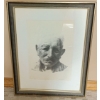 Image 2 : Bernard Pribilski Pencil Art Prints of Couple, Set of 2  - 21x26 Each 