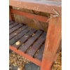 Image 5 : Garden Bench with Trelleses 60L/18W/36T