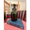 Image 5 : collection of vintage books and whiskey bottles.
Including a Green John Begg bottle