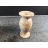 Image 5 : MURANO Art Glass Dish, 70s Vase and Candle Holder, Heavy Stone Vase and Small Inuksuk