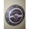 Image 1 : NHL Edmonton Oilers Battery Operated Wall Clock 14" Diameter