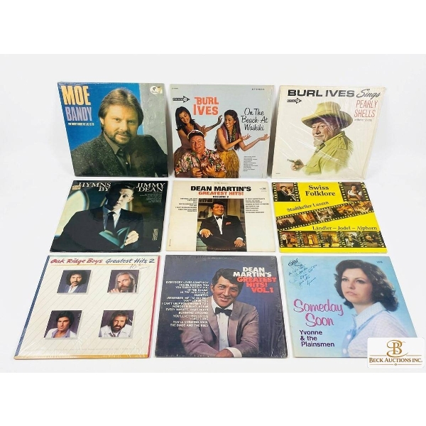10 Assorted Vinyl Records